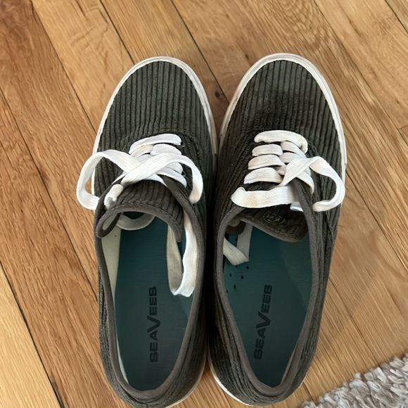 SeaVees Women's Legend Platform Sneaker In Burnt Olive - Picture 5 of 8